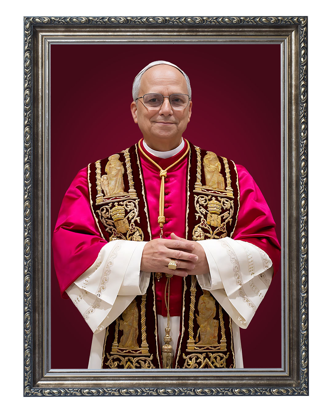 Obraz w rozmiarze 50x70 cm oprawiony w ramę G w kolorze srebrnym. Szerokość ramy: 6 cm.