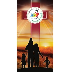 Pielgrzymi Nadziei - 07 - 100x200 - Baner na rok jubileuszowy 2025