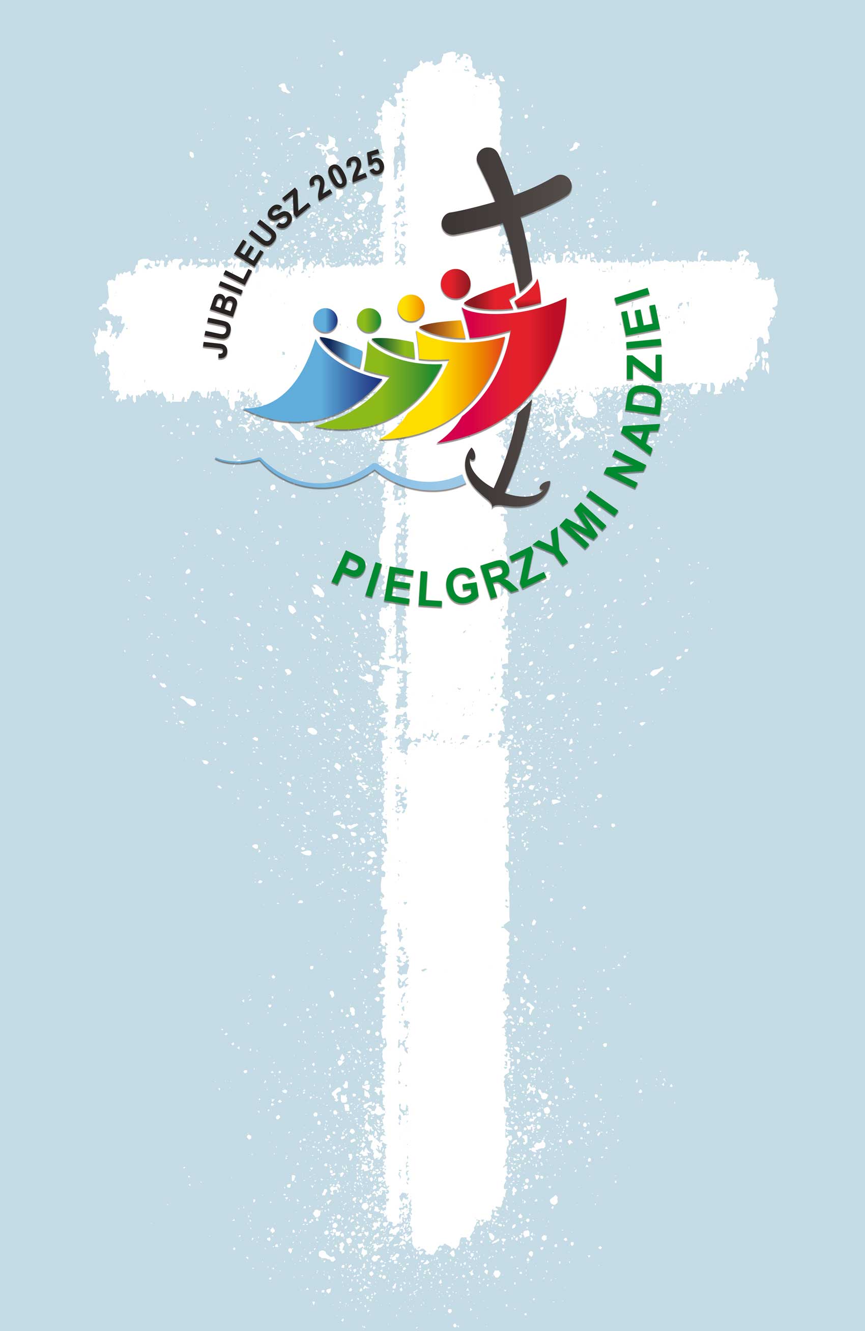 Pielgrzymi Nadziei - 09 - 130x200 cm - Baner z logo roku duszpasterskiego