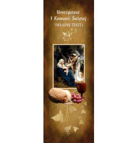 Pierwsza Komunia Święta - 01 - Baner religijny - 110x310 cm