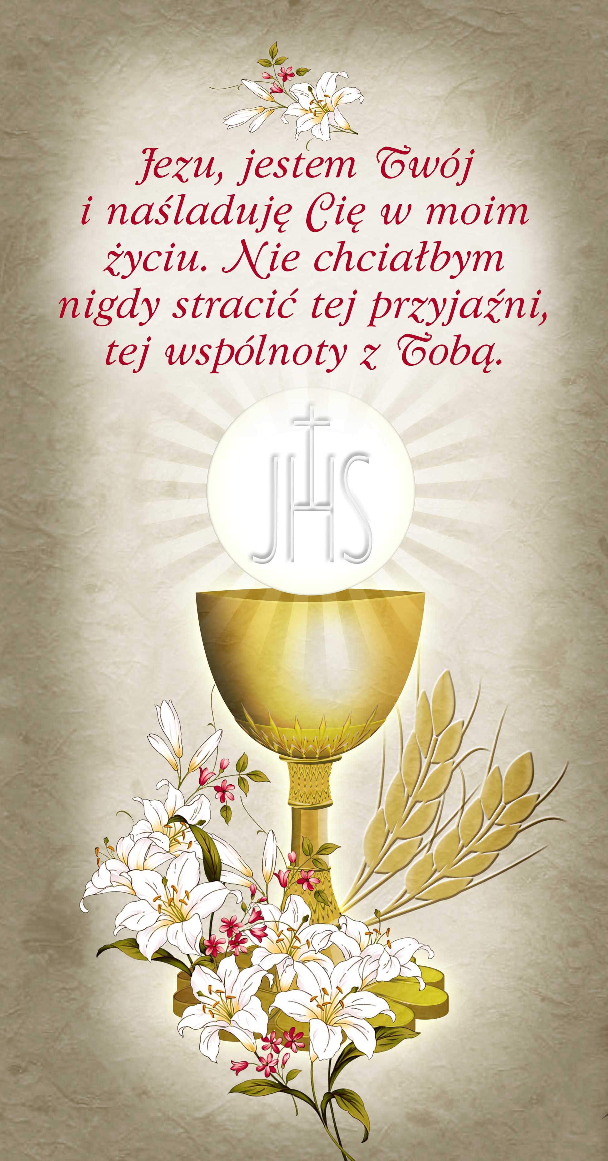 Pierwsza Komunia Święta - 04 - Baner religijny - 100x300 cm