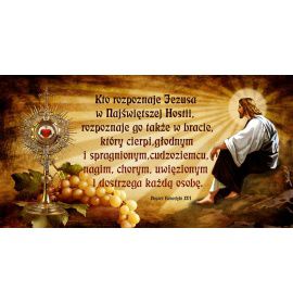 Pierwsza Komunia Święta - 06 - Baner religijny - 210x110 cm