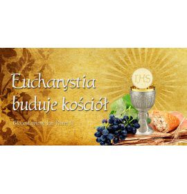 Pierwsza Komunia Święta - 07 - Baner religijny - 210x110 cm