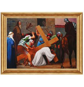 Jezus upada po raz pierwszy - Stacja III - Rzym