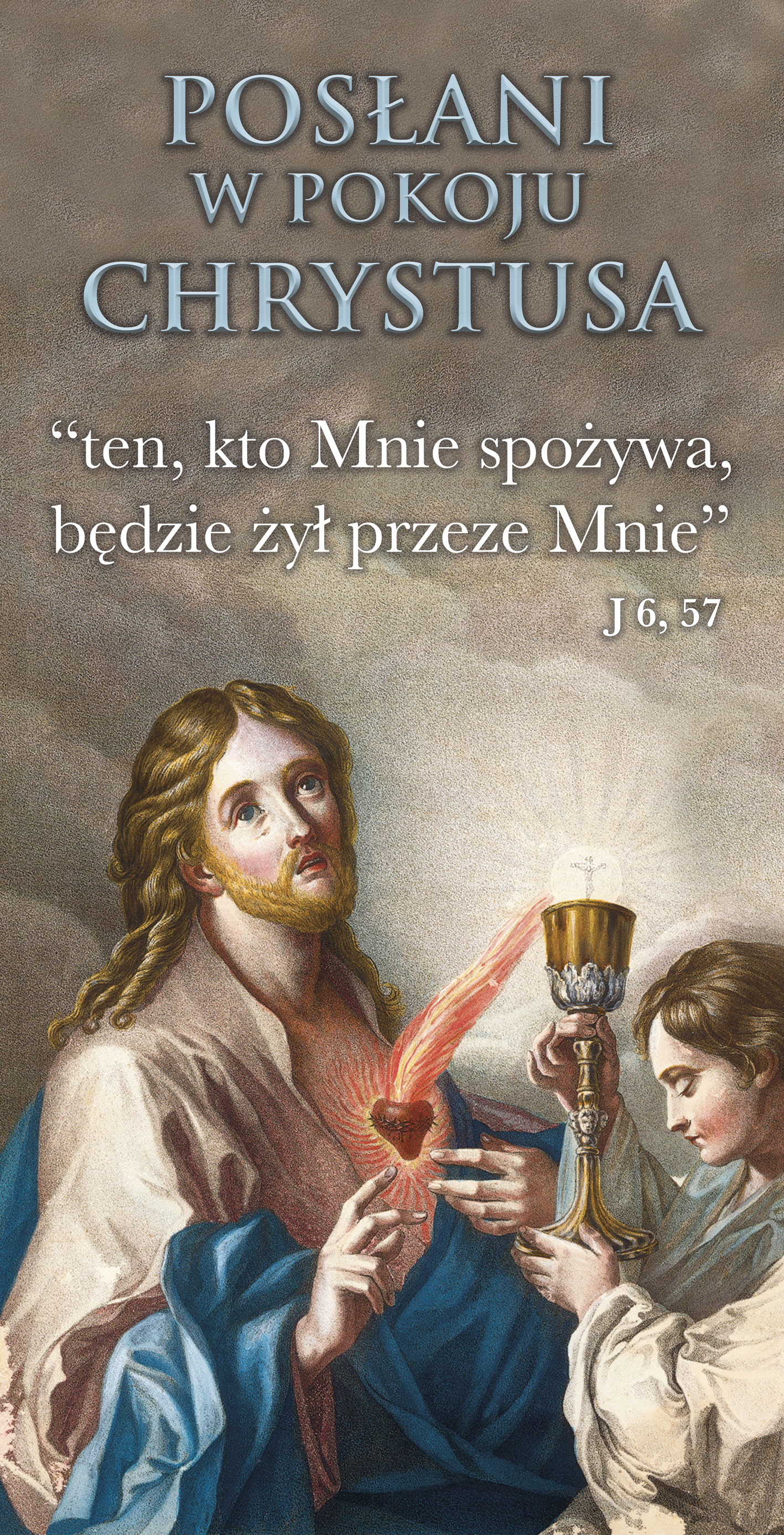 Posłani w pokoju Chrystusa - 07 - Baner religijny - 100x200