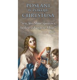 Posłani w pokoju Chrystusa - 07 - Baner religijny - 100x200