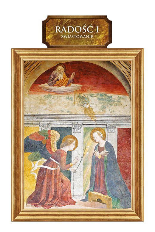 Siedem Radosci Maryi - Radosc I - Zwiastowanie - Obraz religijny