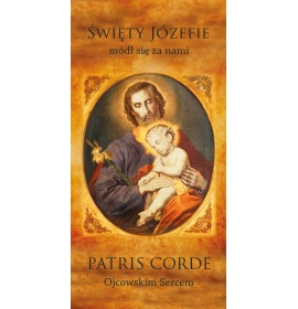 Rok Świętego Józefa - 06 - Baner okolicznościowy - 110x220