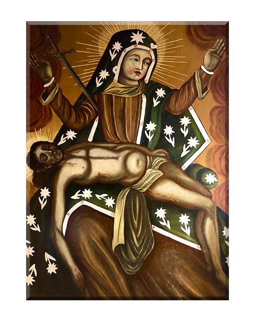 Matka Boża Bolesna - Sanktuarium w Boleszynie - 02 - Obraz religijny