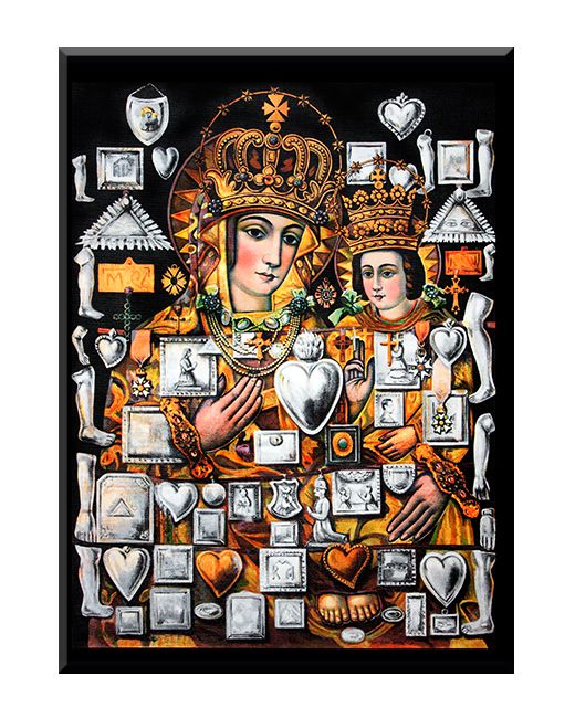 Sanktuarium w Hodyszewie - W koszulce - Obraz religijny