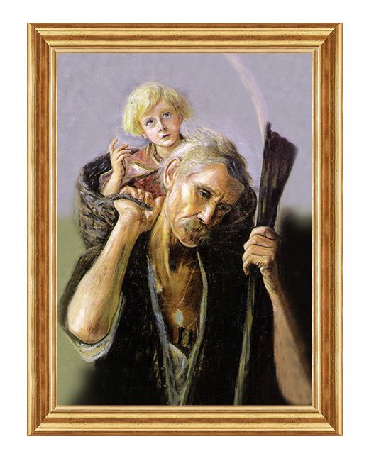 Święty Krzysztof - 01 - Obraz religijny