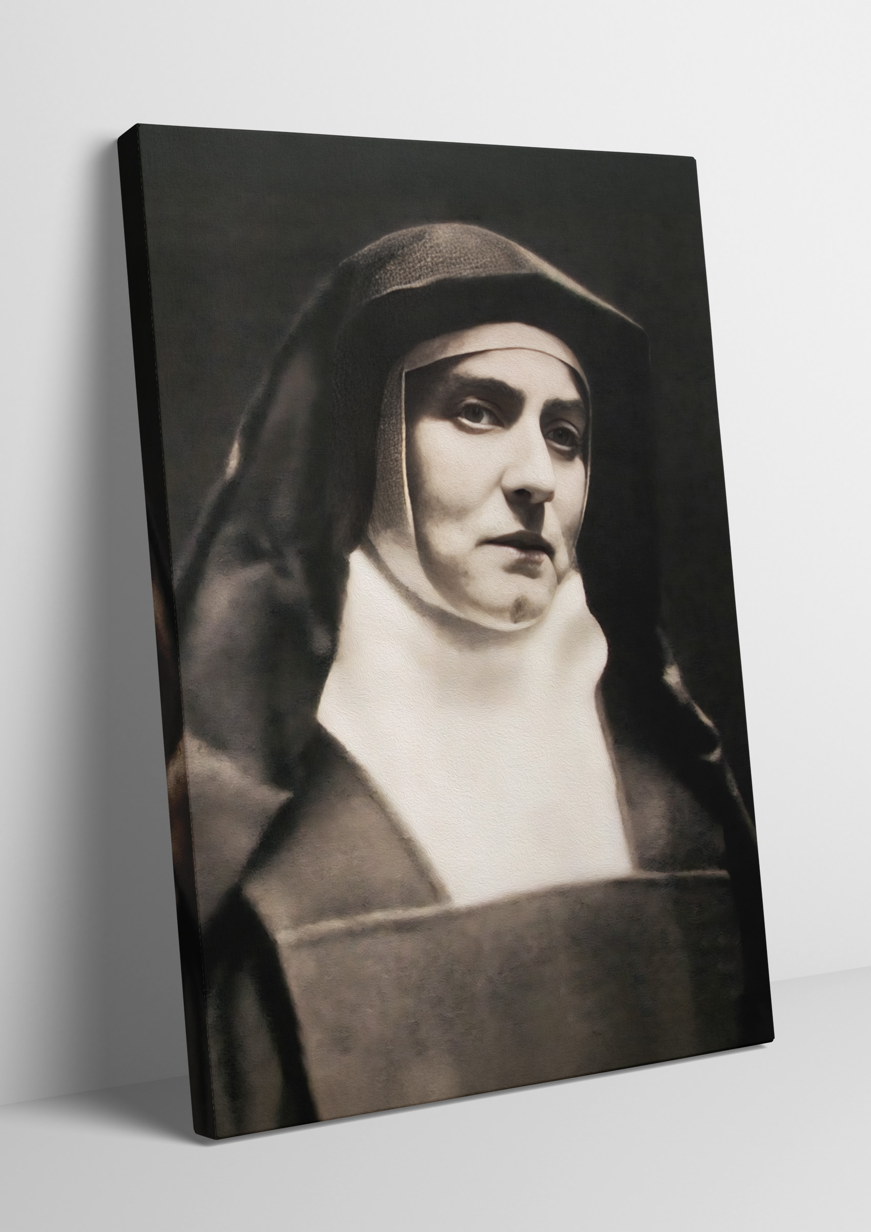 Obraz Świętej Teresy Benedykty od Krzyża (Edith Stein) na płótnie.