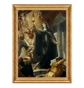 Święta Klara - 11 - Obraz religijny