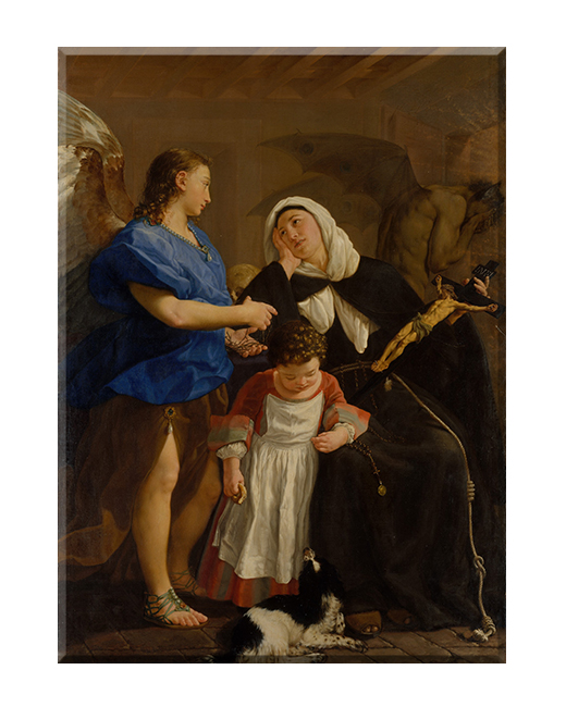 Święta Małgorzata z Kortony - 01 - Obraz religijny