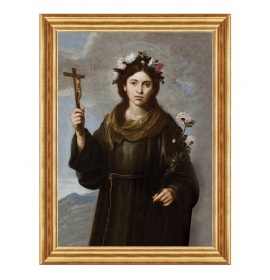 Święta Róża z Viterbo - 01 - Obraz religijny