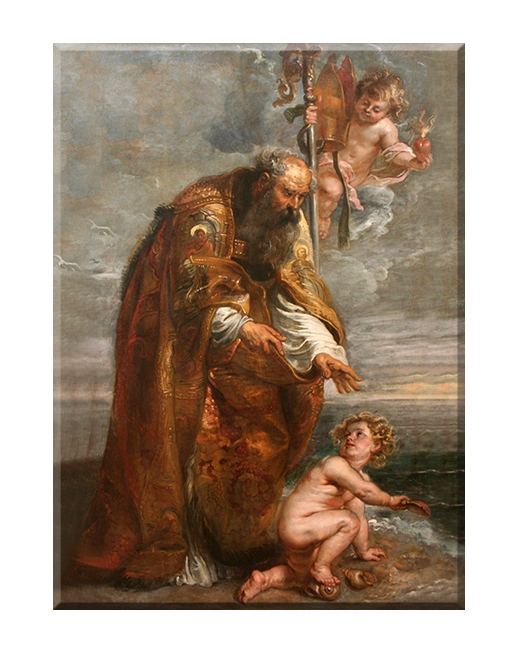 Święty Augustyn z Hippony - 05 - Obraz religijny