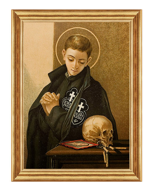 Święty Gabriel Possenti - 01 - Obraz religijny