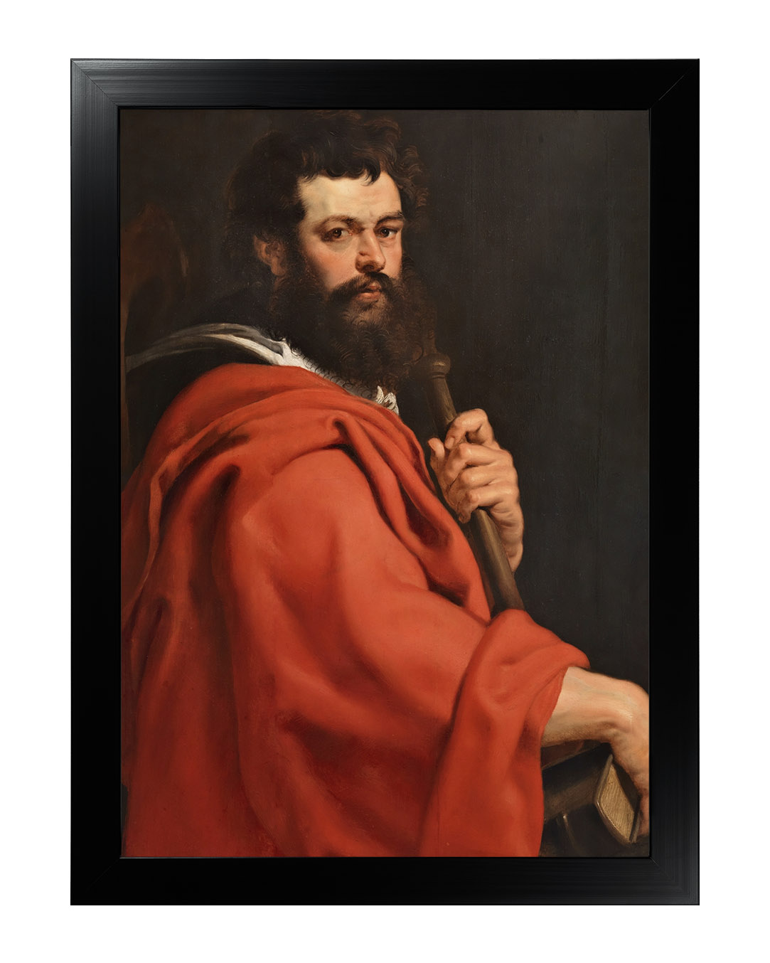 Obraz w rozmiarze 50x70 cm oprawiony w ramę E w kolorze czarnym. Szerokość ramy: 4,5 cm.