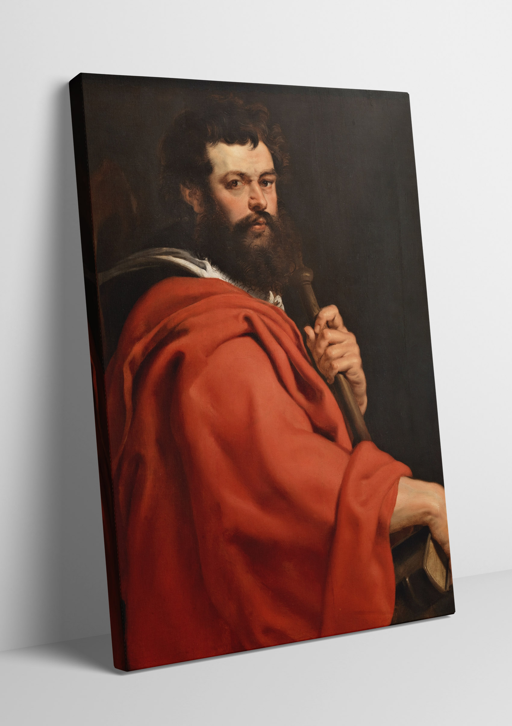 Obraz z wizerunkiem Świętego Jakuba Apostoła Większego na płótnie.