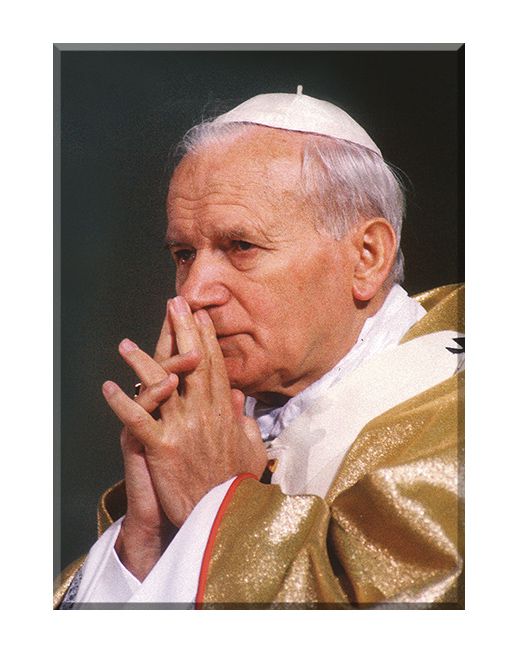 Święty Jan Paweł II - 17 - Obraz religijny