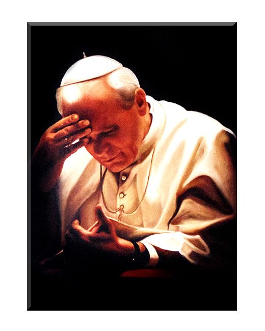 Święty Jan Paweł II - 40 - Obraz religijny