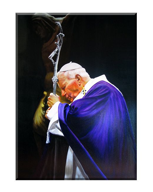 Święty Jan Paweł II - 46 - Obraz religijny