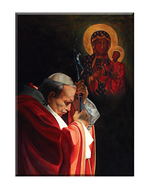 Święty Jan Paweł II - 58 - Obraz religijny