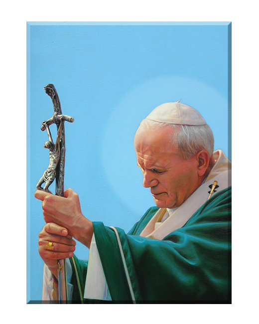 Święty Jan Paweł II - 64 - Obraz religijny