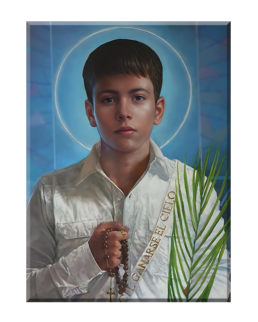 Święty Jose Sanchez del Río - 05 - Obraz religijny