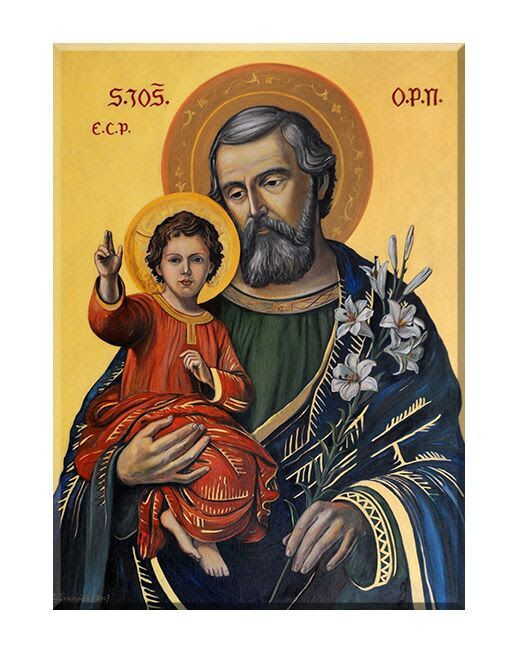 Święty Józef z Nazaretu - Ikona - 05 - Obraz religijny