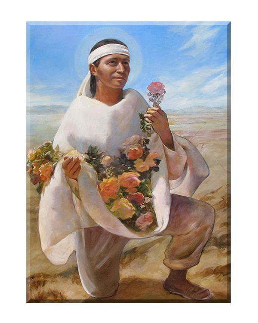 Święty Juan Diego - 01 - Obraz religijny