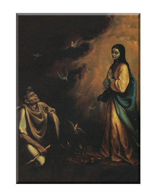 Święty Juan Diego - 12 - Obraz religijny