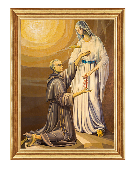 Święty Maksymilian Kolbe z Matką Bożą - 18 - Obraz religijny