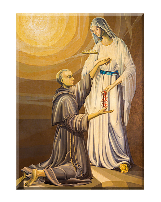 Święty Maksymilian Kolbe z Matką Bożą - 18 - Obraz religijny