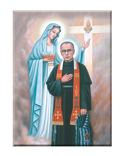 Święty Maksymilian Maria Kolbe - 15 - Obraz religijny