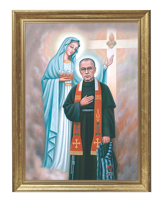Święty Maksymilian Maria Kolbe - 15 - Obraz religijny