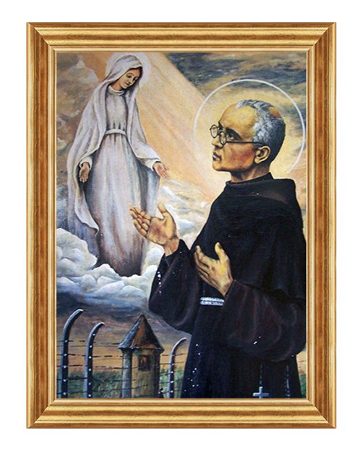 Święty Maksymilian Maria Kolbe - 09 - Obraz religijny
