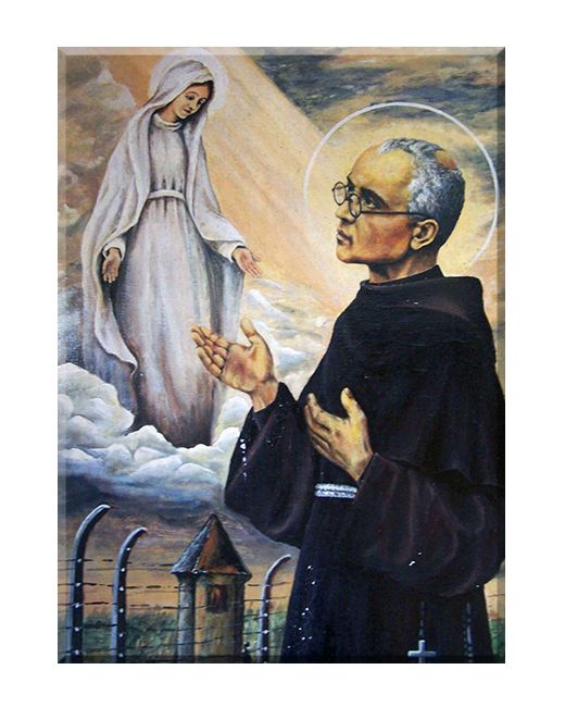 Święty Maksymilian Maria Kolbe - 09 - Obraz religijny