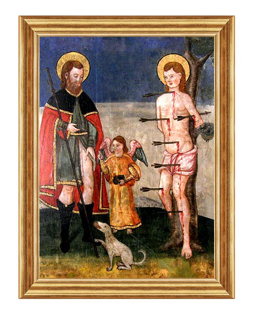 Święty Roch - Święty od epidemii - 05 - Obraz religijny