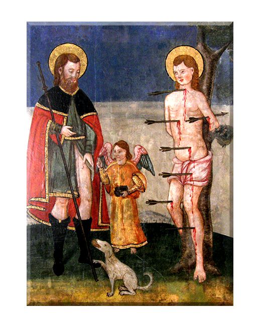 Święty Roch - Święty od epidemii - 05 - Obraz religijny