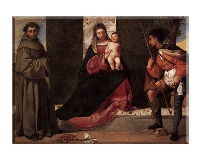 Święty Roch - Święty od epidemii - 07 - Obraz religijny