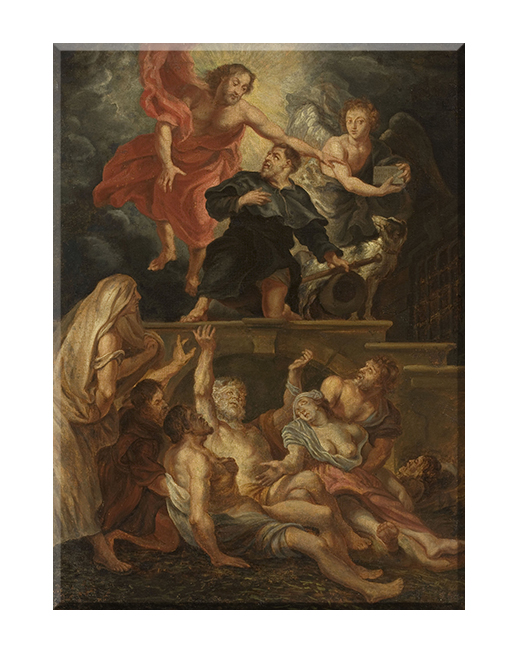 Święty Roch - Patron dotkniętych chorobą - 12 - Obraz religijny