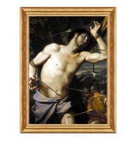 Święty Sebastian - Patron od epidemii - 09 - Obraz religijny