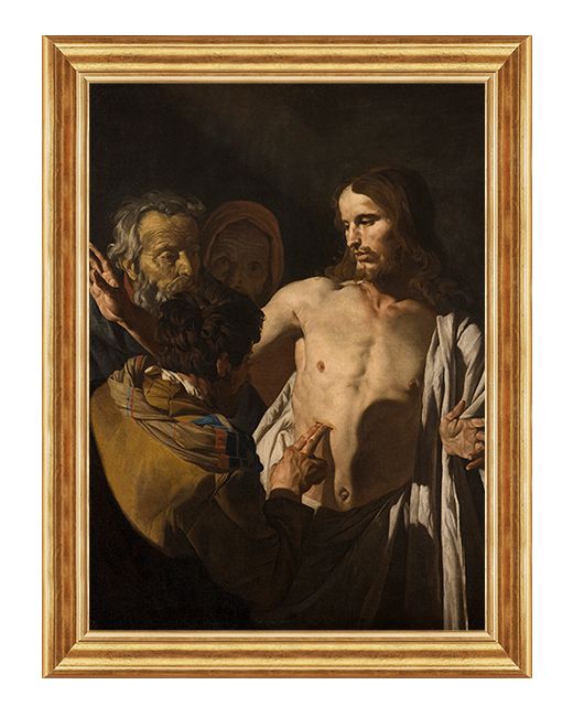 Święty Tomasz Apostoł - 06 - Niewierny Tomasz - Rembrandt - Obraz religijny