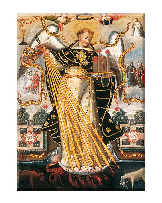 Święty Tomasz z Akwinu - 03 - Obraz religijny