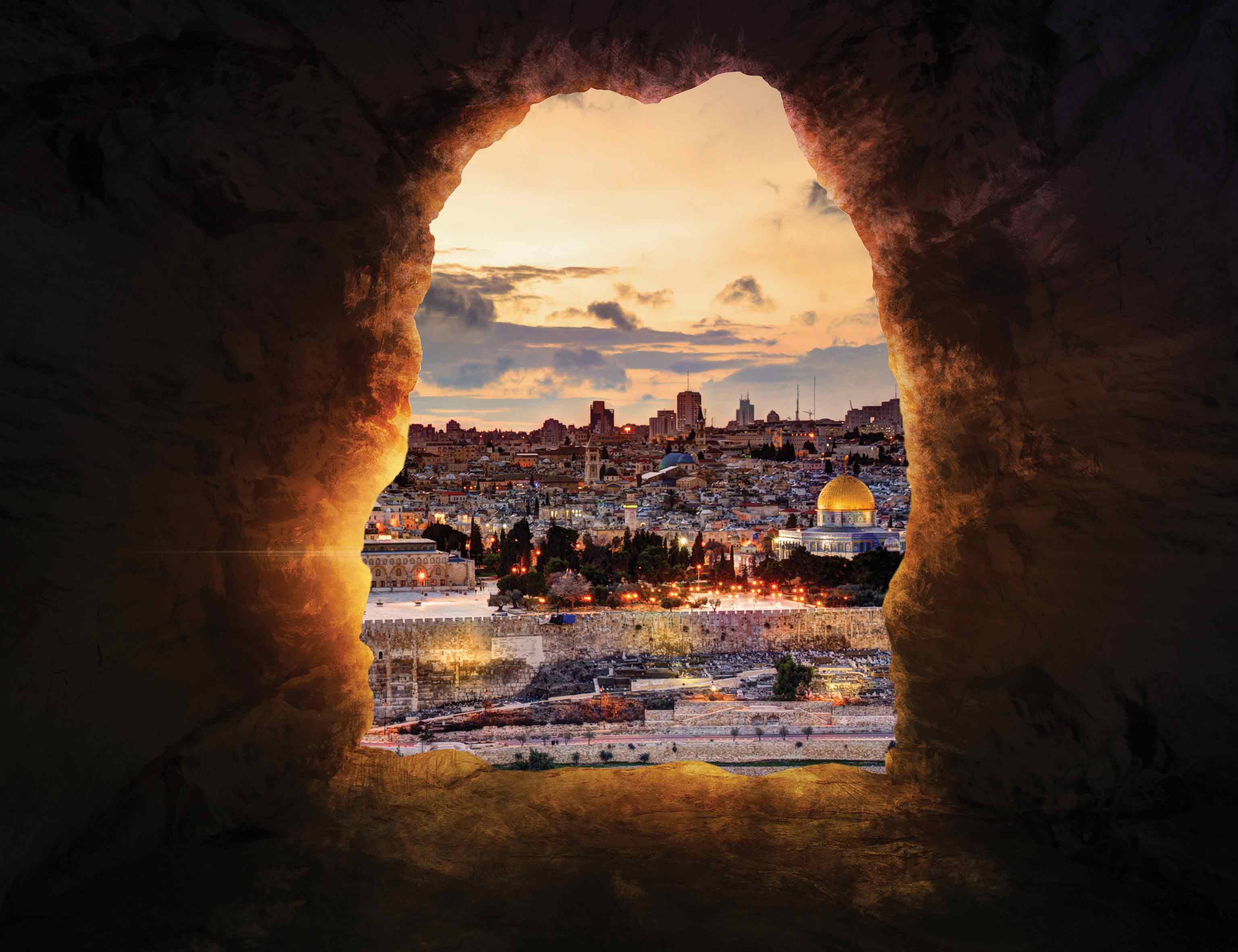 Tło grobu pańskiego - 09 - Baner religijny - 260x200 cm