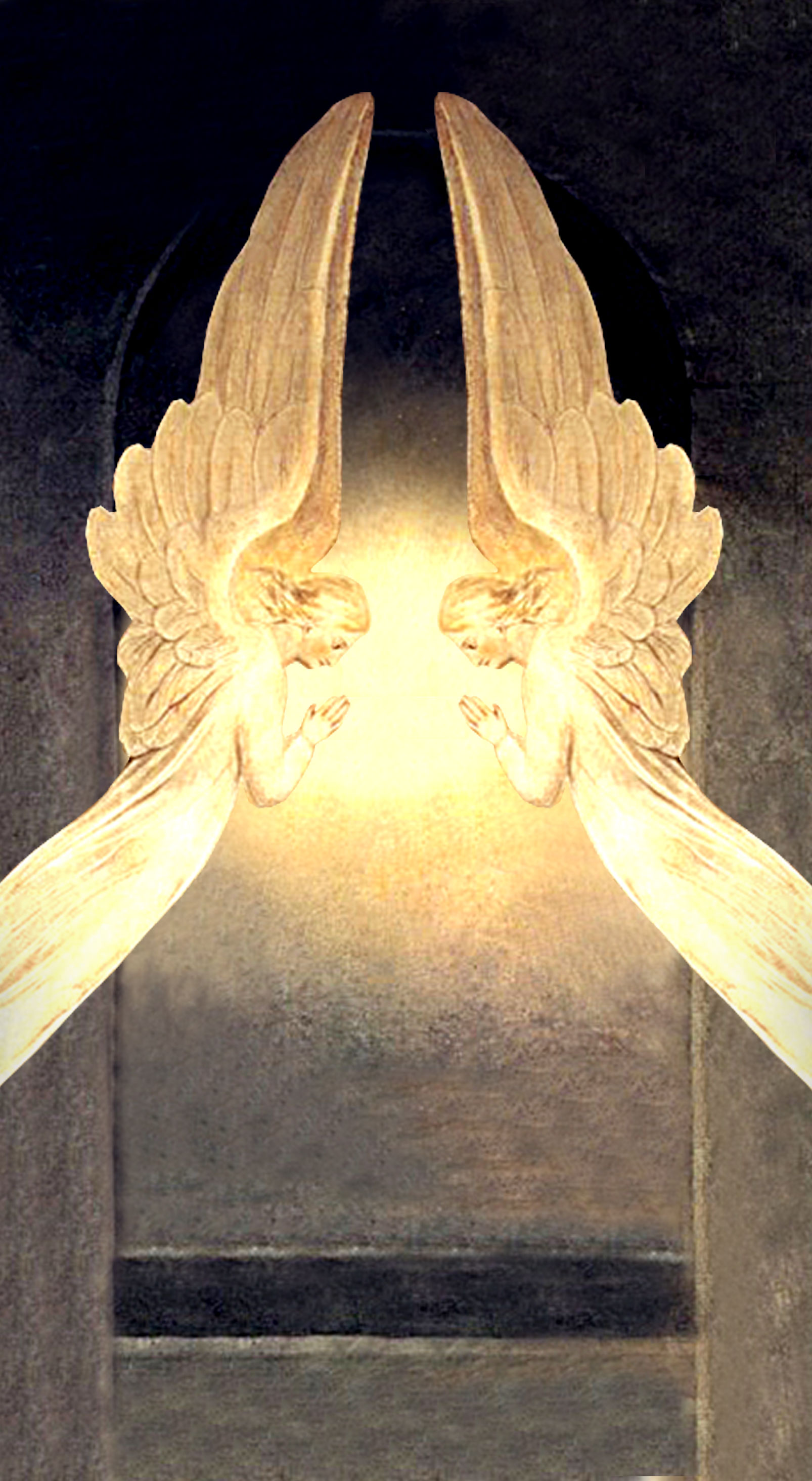 Tło Grobu Pańskiego - 16 - Baner religijny - 170x310 cm