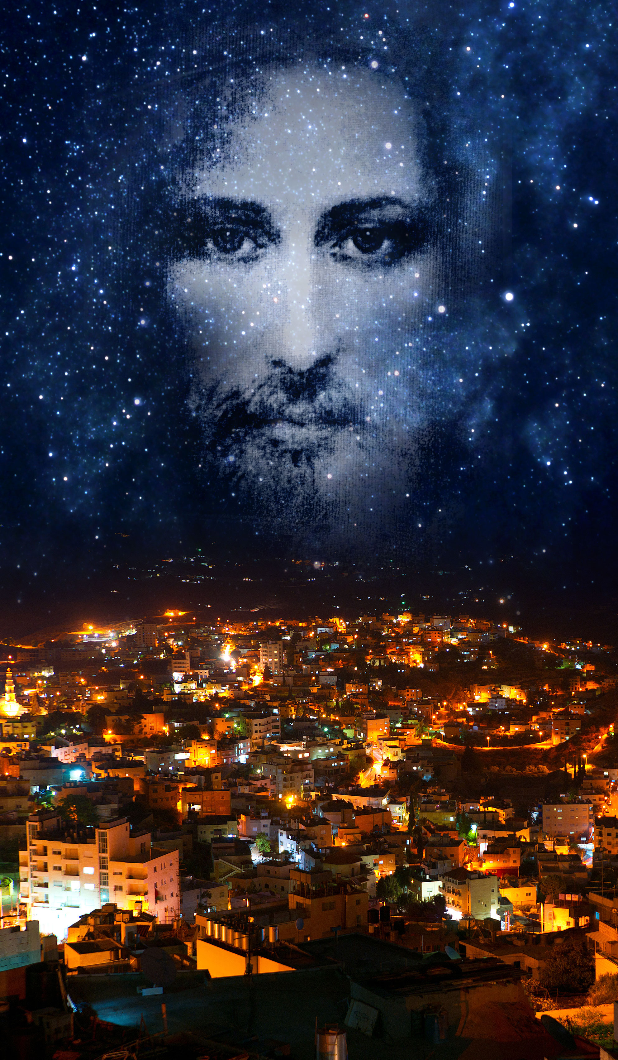 Tło Grobu Pańskiego - 17 - Baner religijny - 210x360 cm