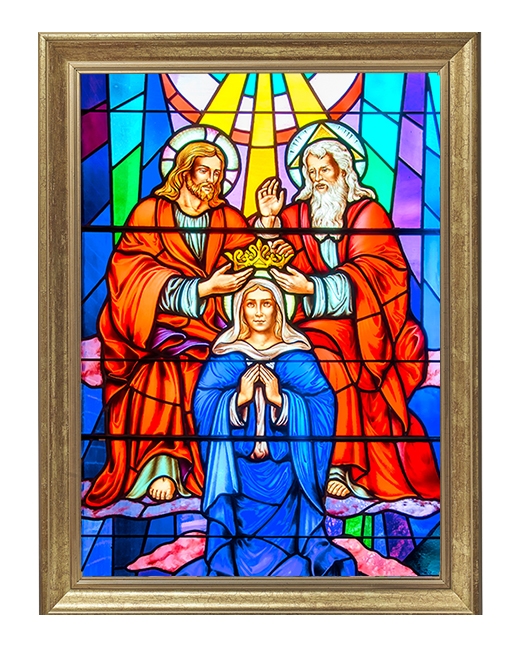Ukoronowanie Najświętszej Maryi Panny - 09 - Obraz sakralny