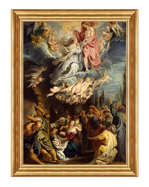 Ukoronowanie Najświętszej Maryi Panny - 01 - Obraz sakralny